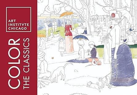 Color the Classics: The Art Institute of Chicago Artistic Coloring Book product
